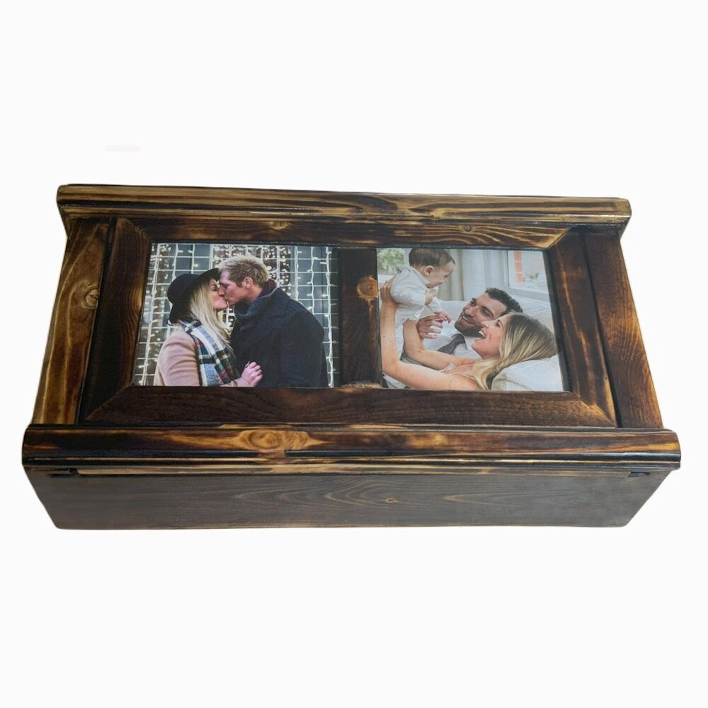 Double Picture Frame With Lock - Picture 2 of 13